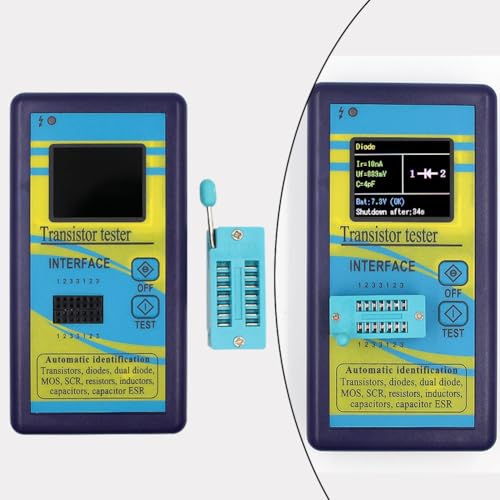 Testeur de Transistor M328 KiraKira - Identifier Rapidement Composants Électroniques - 6