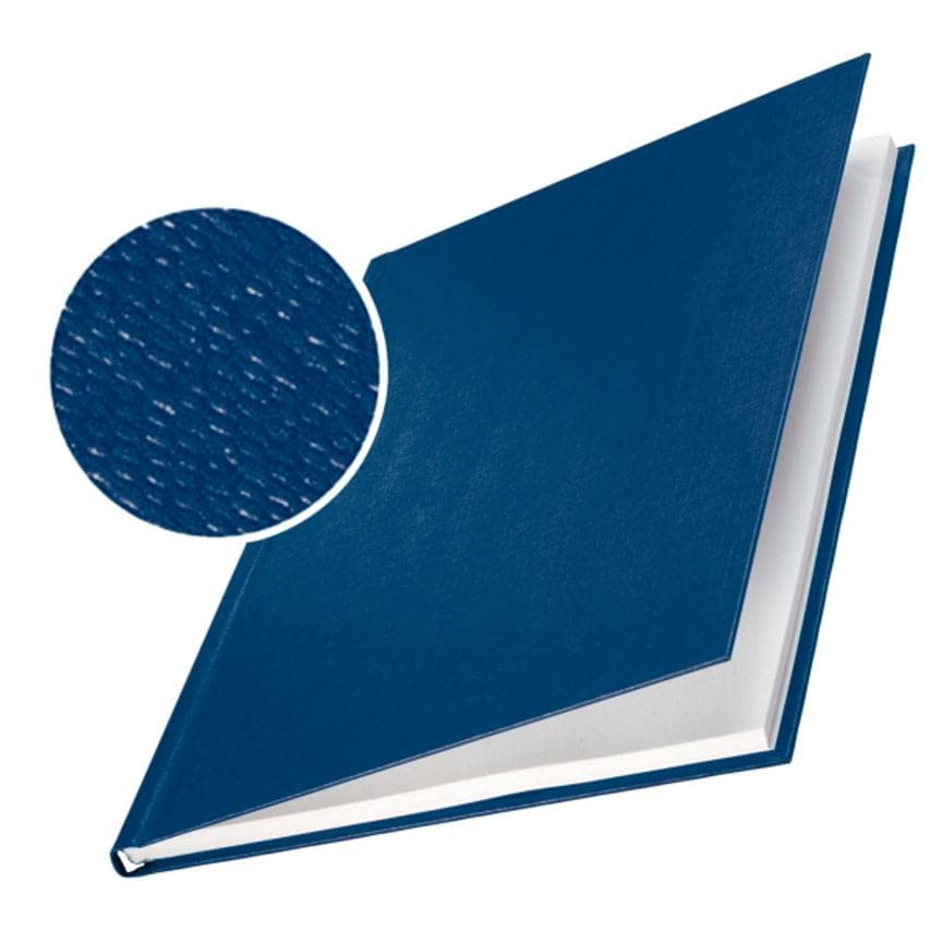 Copertina rigida max 71-105 fogli Leitz impressBIND in cartone con dorso da 10,5