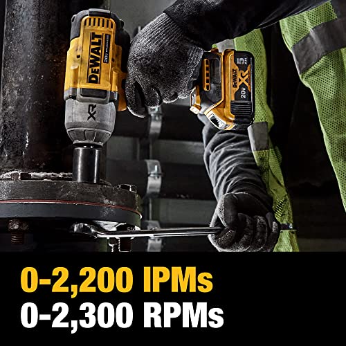 DEWALT-20V-MAX-Cordless-Impact-Wrench-Kit-20V-MAX-12-Hog-Ring-With-4-Mode-Speed-Includes-Battery-Charger-and-Kit-Bag-DCF900P1
