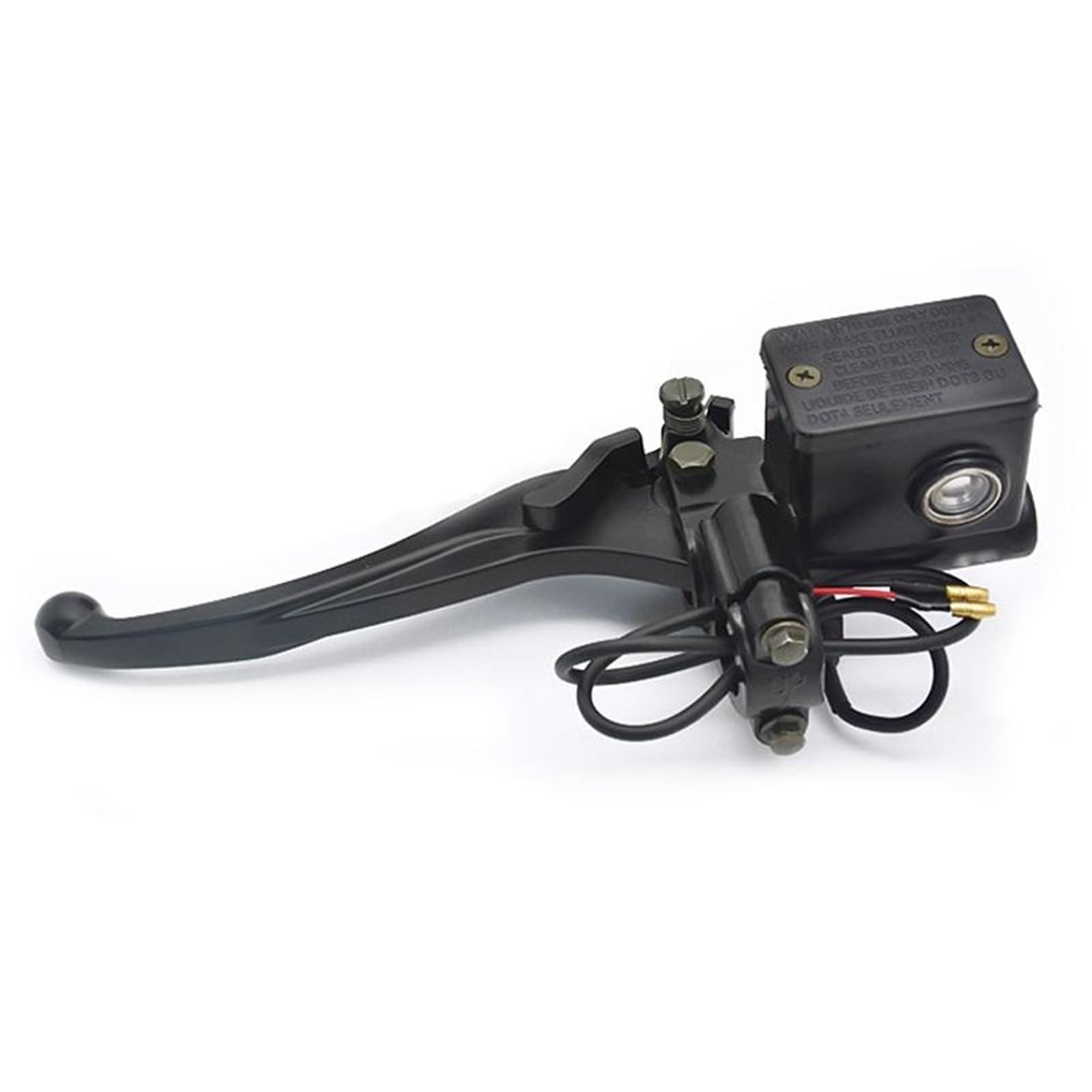 Maneta de embrague izquierdo con bomba hidráulica de 22mm para motocicletas y bicitaxis