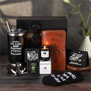 Birthday Gifts for Men,Man Gifts Basket Ideas Set for Him,Men’s Birthday Gift Box Presents for Dad, Husband, Brother, Son, Boyfriend, Friend, Male, Coworker Retirement Gifts Christmas Gift Box for Men