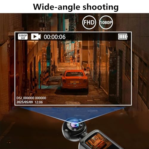 Tangxi Tangxixr1mn24aki Cámara 1080P con lente rotativo miniatura 7
