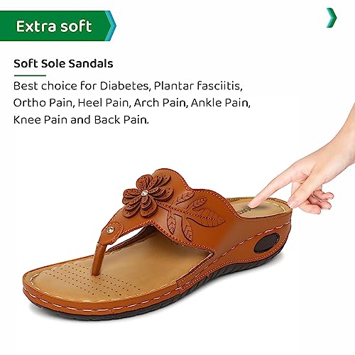 Image of ORTHO JOY doctor Slipper for women || Orthopedic Fashionable Women Slipper