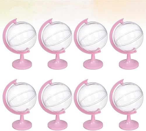 Miniatura 2 de 12 mini contenedores de caramelos de globo, cajas de plástico transparente para dulces, organizador de almacenamiento de dulces, estuche de dulces