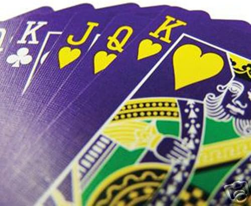 Reverse BICYCLE Deck - Purple (US Playing Card Company)