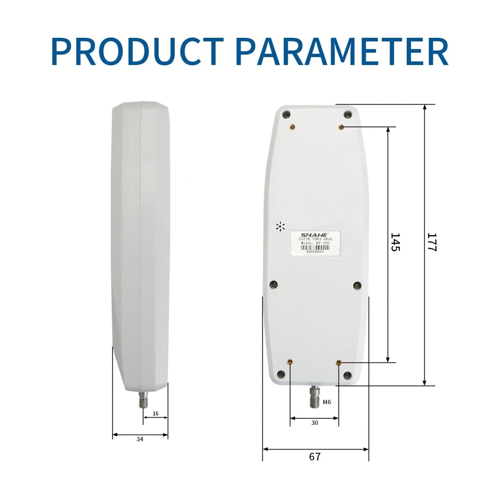 Misuratore di forza digitale, misuratore di spinta e trazione, mini dinamometro for prove di tensione e compressione (N, Kg, Lb, Oz) Preciso ed efficiente(5N)