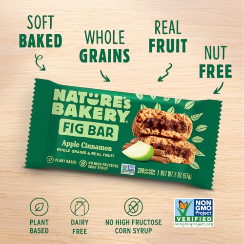Image of Nature's Bakery Fig Bars, Apple Cinnamon, 2 Oz, 6 Ct