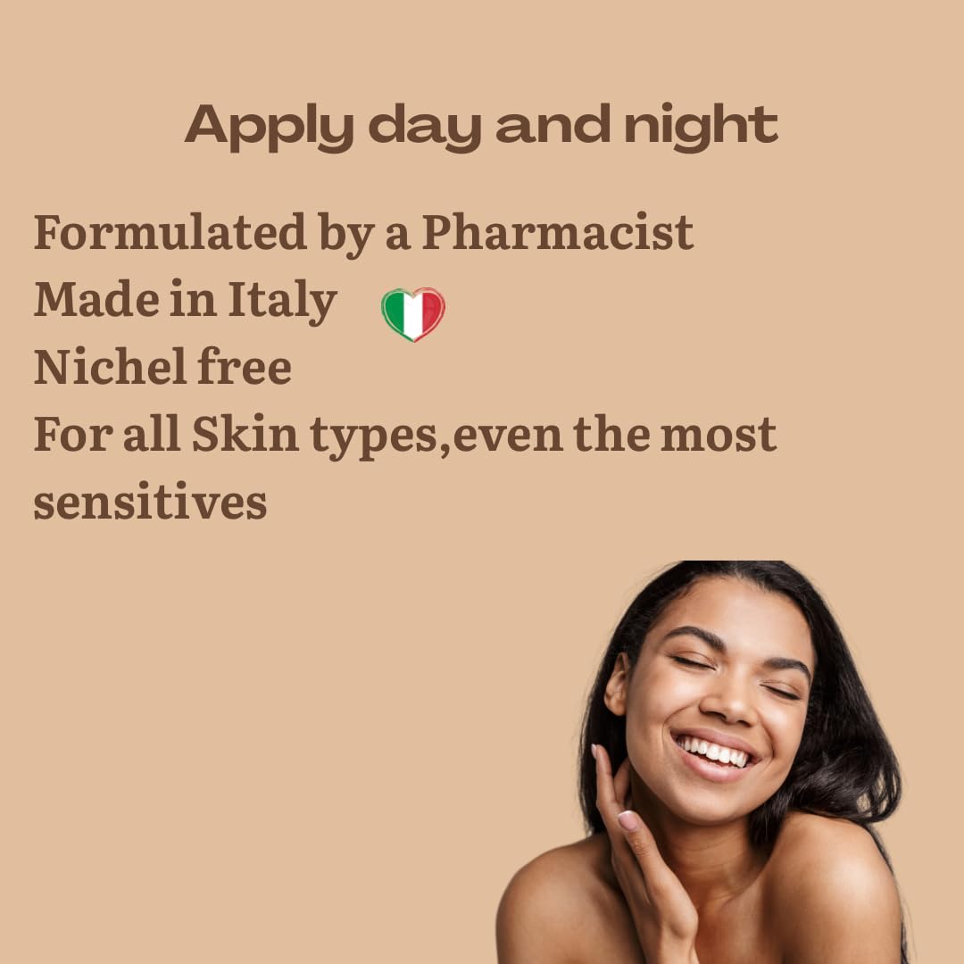 The Italian Pharmacy Vitamin E Face Serum with Grapeseed Oil - Healthy Radiance Nourishing & Brightening Formula - Image 9