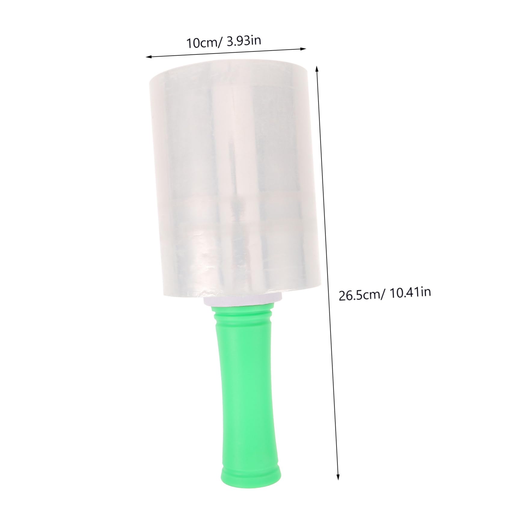 Unomor Ergonomic Plastic Handle Wrapping Film Stretchy Pe Shrink Wrap Moving Packing Wrap Roll for Furniture 1 Roll