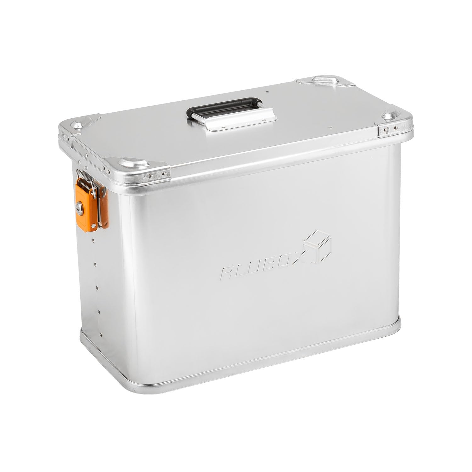 Alubox Motorrad Seitenkoffer ABX-M32-32 Liter, Aluminium
