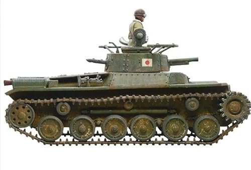 Miniatura 2 de Bolt Action Tipo 97 Chi-Ha Tanque Medio Japonés 156 WWII Guerra Mundial Kit de Modelo de Plástico
