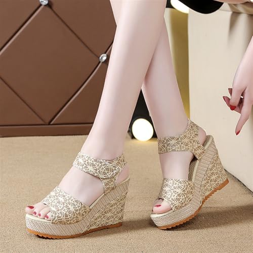Womens Espadrilles Wedges Sandals Summer Wedges2