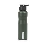 SignoraWare Turbo Single Walled ISI Certified Stainless Steel Coloured Bottle/Sipper | Airtight & Leakproof | Easy to Carry | Durable | Ideal for School, Office, Gym, Yoga & Outdoors (750ml | Green)