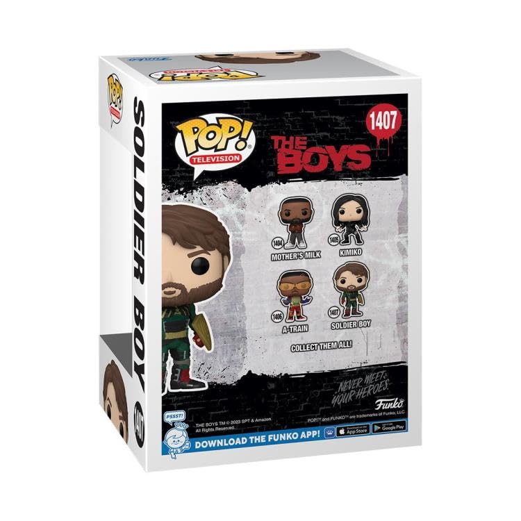 Amazon.com: POP The Boys - Soldier Boy Funko Vinyl Figure
