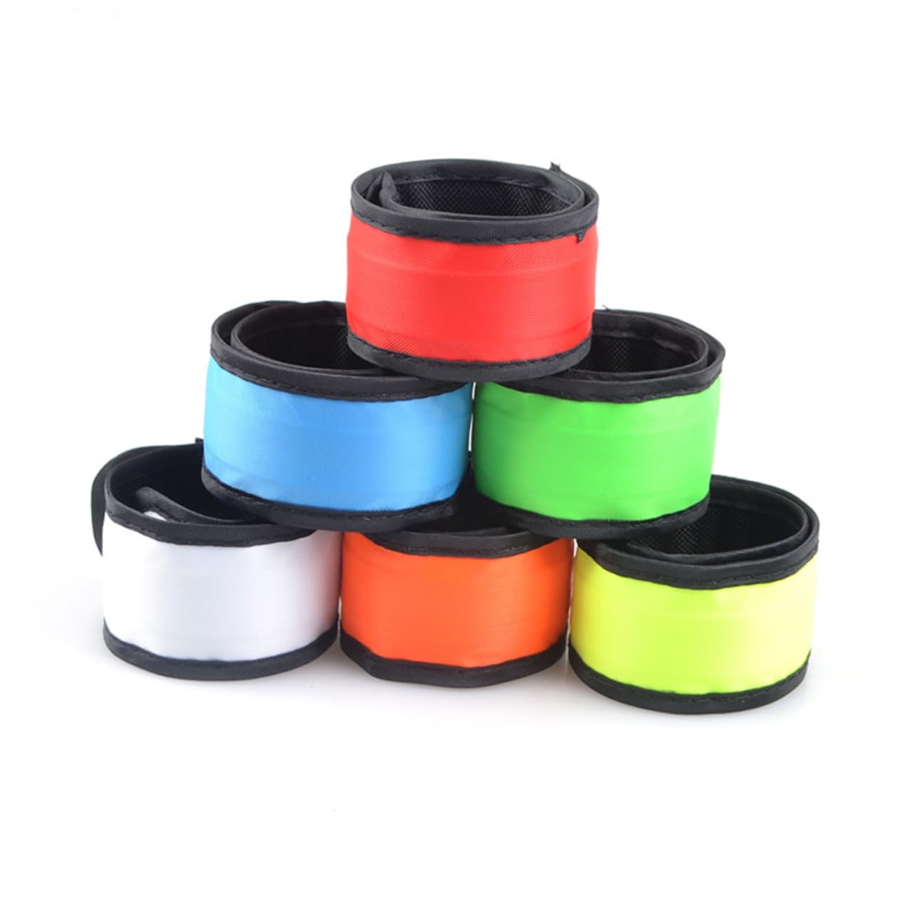 INOOMP 12 Pièces Bandes De Poignet Bracelet LED De Sécurité Brassard De Claque LED Brassard De Sécurité Brassard Réfléchissant De Sécurité Bande De Cheville LED Accessoires