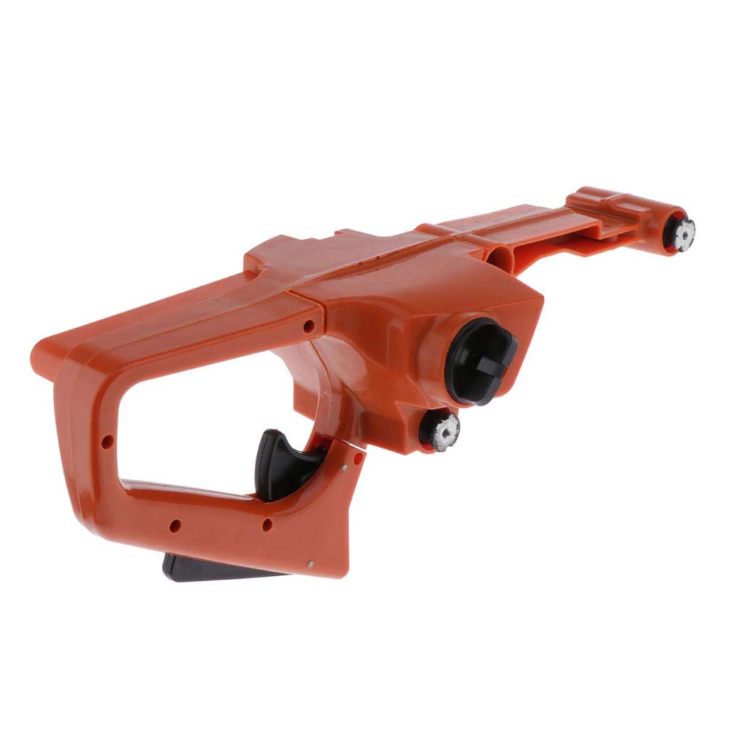 Perfeclan Tank Trasero Mango Motosierra Gas Asa Plástico Ensamble Repuesto Compatible Modelo 137 142 Conveniente para Reparación Mantenimiento Recambio de
