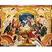 ATggqr Puzzle 1000 Piezas 50x75cm Nacimiento religioso de Jesús y ángel Volador Puzzles de Suelo para Niños Adultos Rompecabezas de Desafío Cerebral para Niños
