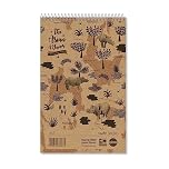 Rhino Recycled Shorthand Notebook, 160 Page / 8mm Lined Notepad, 1 Pack, Reporters Spiral Notebook, Wirebound Writing Pad