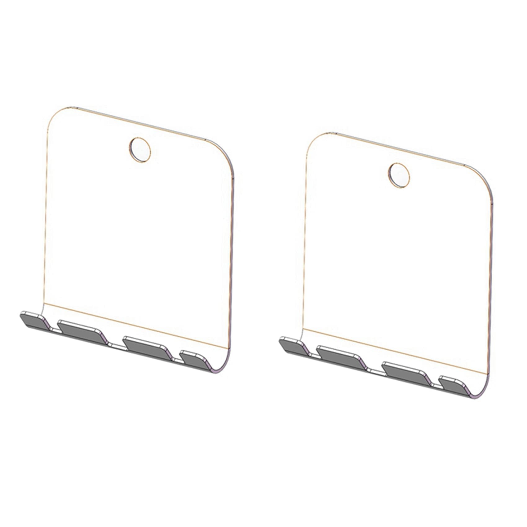 Hndhbfgrt 2X Anti-Fog Shower Mirror, Fogless Bathroom Shaving Mirror
