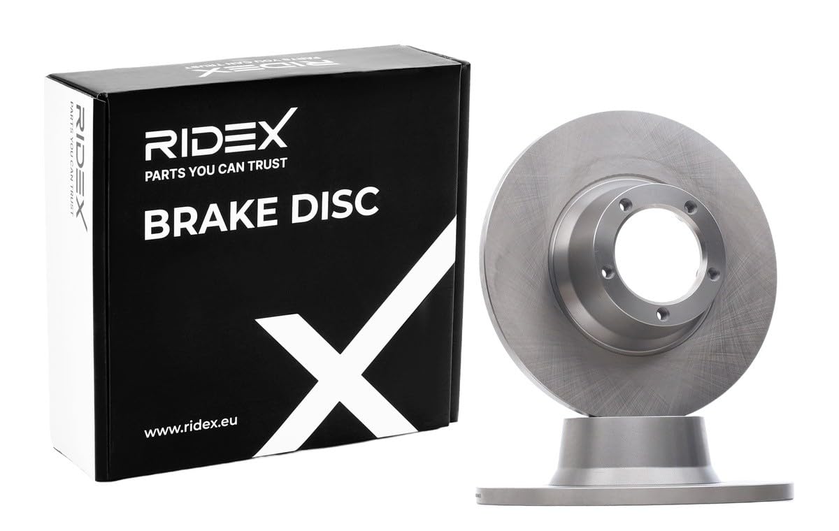 RIDEX 82B1118 2x Disco freno Anteriore senza viti/bulloni Compatibilità con FORD TRANSIT Furgonato T