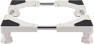 Socle Lave Linge Base Réglable Multifonctionnelle, Support De Support De Réfrigérateur, Support De Base De Machine Robuste, 4/8 Pieds, Idéal Pour Sèche-linge, Cuisinières, Réfrigérateurs, Congélateurs