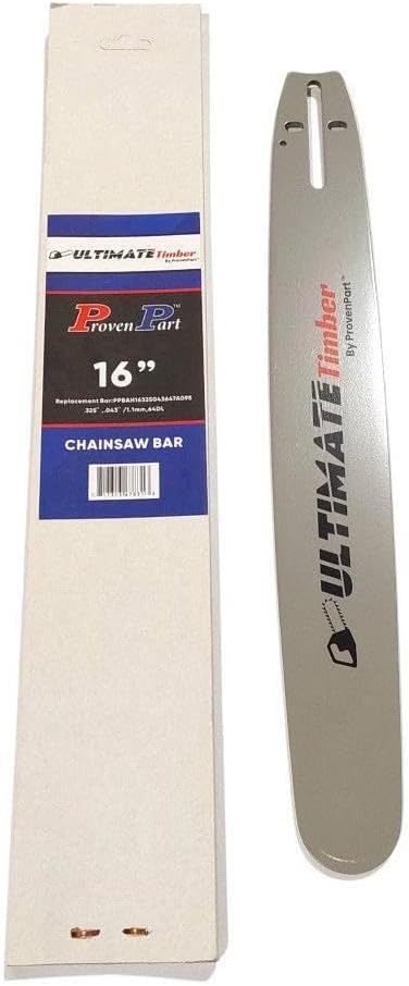 Proven Part chainsaw bars .325 .043 A095 Mounts, Fits Husqvarna T435, 535i XP, T535i XP, T536 Li XP, 540i XP, T540 XP, T540i XP (16In)