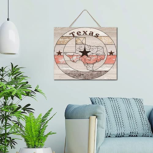 Carte murale Texas en bois pour créer un coin bureau inspirant au style vintage