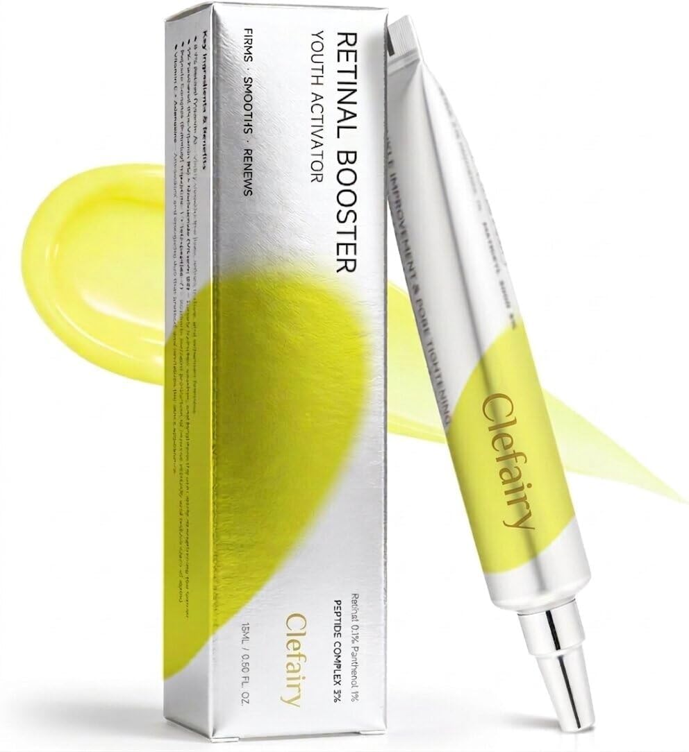 Clefairy Retinal Shot Tightening Booster, Retinol Cream, Retinol Night Cream for Women Anti Aging, Wrinkles & Fine Lines, Retinol Serum for Face Moisturiser, Firmer Skin, Boosts Skin Renewal, 15ml-image-15