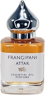 Frangipani Attar Absolute Essential Oil Perfume (Plumeria) 8 ml~ All Natural~Organic~Vegan~Gluten Free~Alcohol Free~Cruelty Free~Phthalate Free