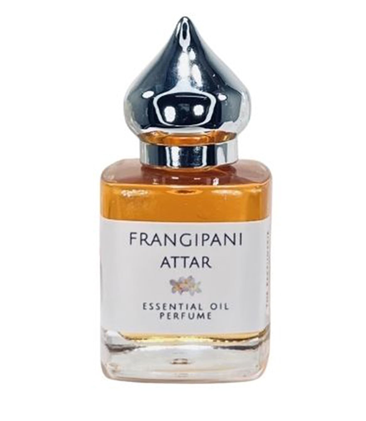Frangipani Attar Absolute Essential Oil Perfume (Plumeria) 8 ml~ All Natural~Organic~Vegan~Gluten Free~Alcohol Free~Cruelty Free~Phthalate Free