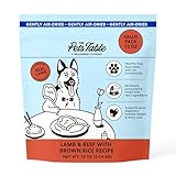 The Pets Table Air Dried Dog Food for Dogs Large, Medium and Small with Sensitive Stomachs | Puppy Dog Food, Adult Dog Food, Senior Dog Food | Lamb & Beef with Brown Rice 4.5 lbs / 72 oz Bag