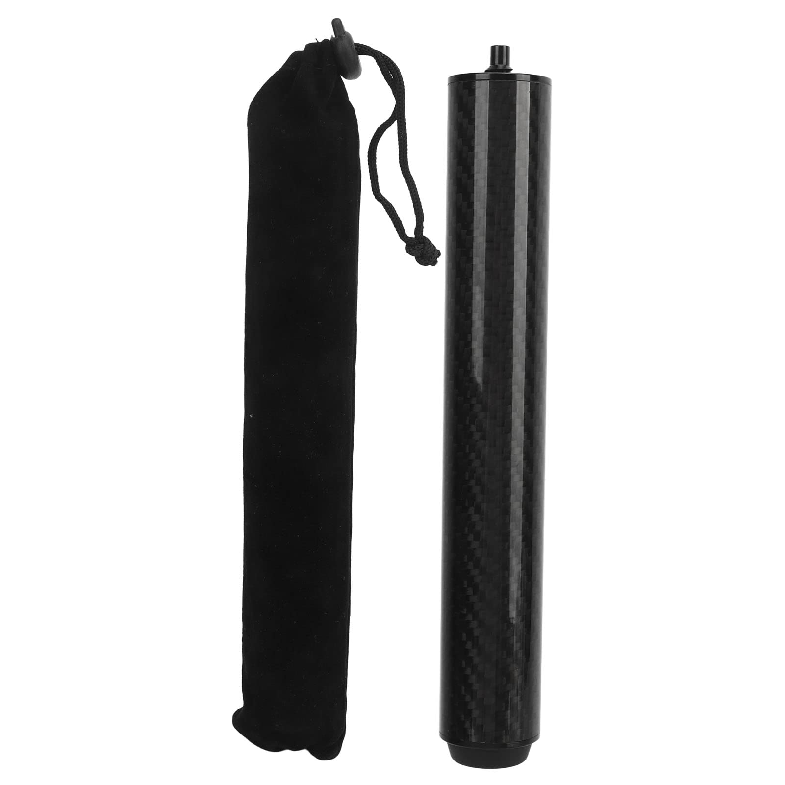Extensión de Taco de Billar, Tubo de Fibra de Carbono Portátil, Extensor de Taco de Billar para Mayor Peso y Uso Conveniente