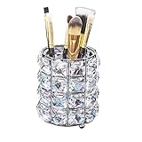organizador de escritorio cristal premium 869.1 Diseño exquisito: diseño moderno, brillante y simple ideal para decorar su tocador, escritorio, mostrador. Ahorra espacio y ordena tu escritorio.