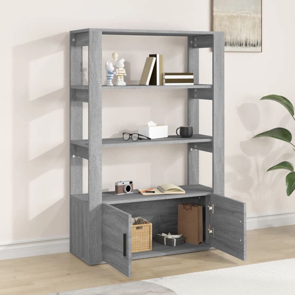 Hothingwell Buffet Sonoma 80x30x119,5 cm Bois Composite