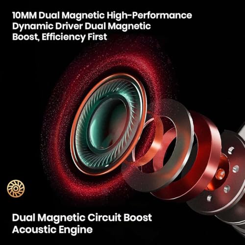 Image of CCA Concept Kart Phoenix Dual Magnet Dynamic Driver IEMs, 10mm LCP Diaphragm, Harman-Tuned, Silver-Plated Detachable Cable, Wired in-Ear Monitors for Studio (DrkGrey-TypeC-Nomic)