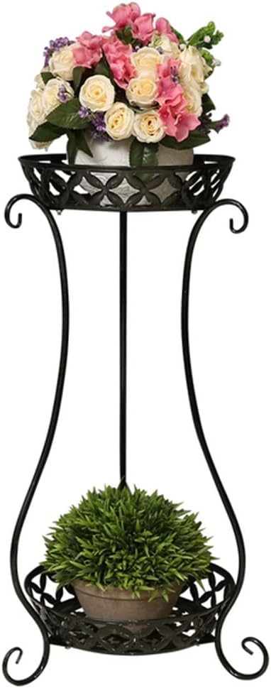 Plant Pot Stand Indoor Shelves Plant Holder Flower Stand Living Room Indoor Garden Balcony(L)