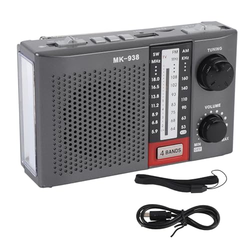 Radio portátil SUNGOOYUE AM FM SW compacto y ligero miniatura 5