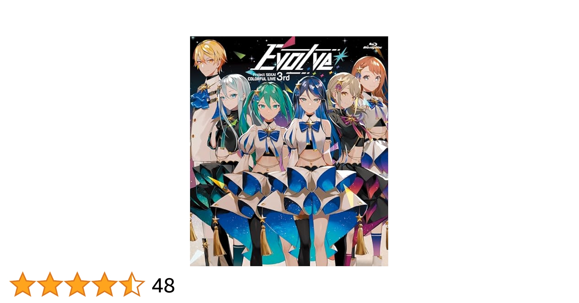 プロセカ　セカライ　3rd 初回限定版　bluray プロセカ」 COLORFUL LIVE 3rd – Evolve – 」（セカライ3rd）Blu