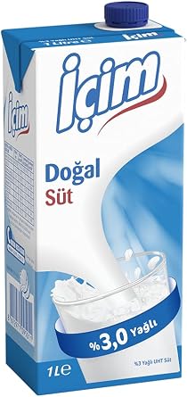 İçim Süt Kutu 1 Lt