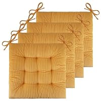 4 Cord-Stuhlkissen – Extra Groß & Mega Bequem Für Küche, Büro & Esszimmer