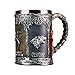 EEzyzy Game of Thrones Norsemen Rustic Mug Gothique Pirate Mug Rétro Vintage Bar FestivalCup (B)