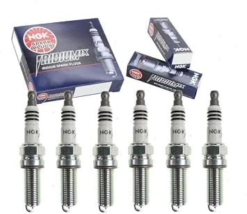 Iridium Spark Plug For NGK Honda Pilot 3.5L 3.5 V6 2009-2019 | Set of 6 Spark Plug Compatible with Honda Pilot 3.5L V6 2009-2019