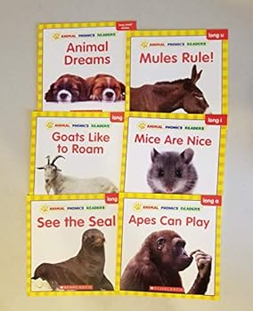 Paperback Animal Phonics Readers Book