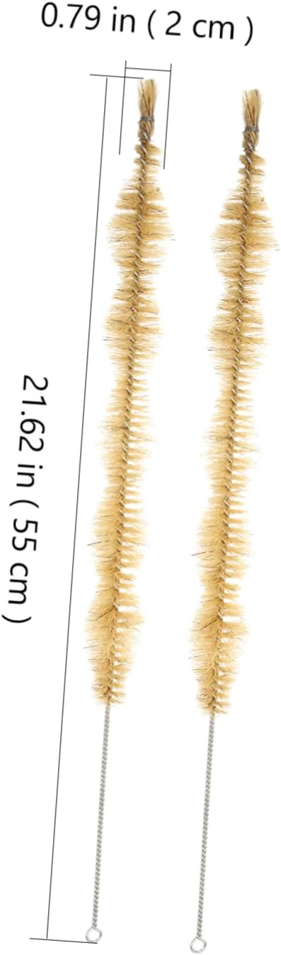 2pcs Laboratory Tube Cleaning Brush Ergonomic Design for Condenser Cleaning for Home Office School and Research Use Lightweight and Portable Lab Brushes