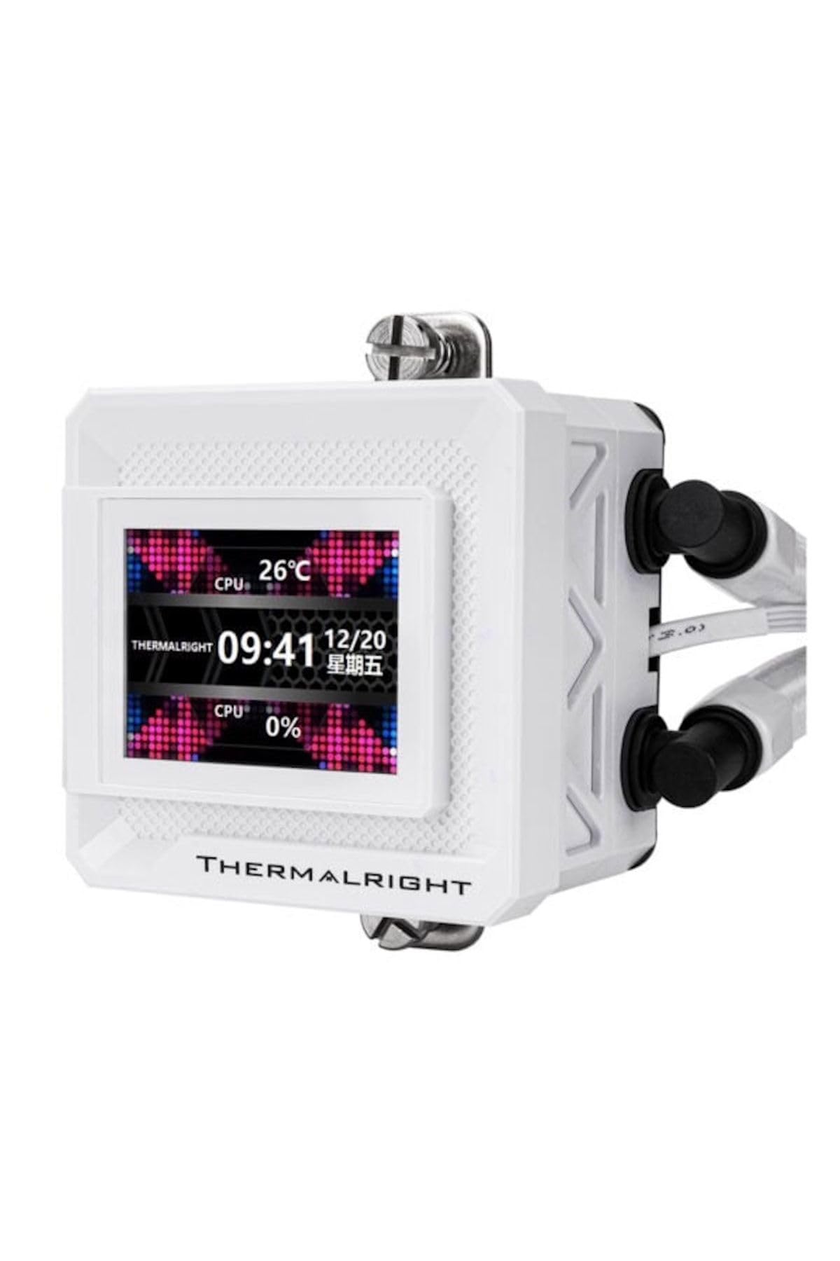 ThermalRight Frozen Warframe 240 SE ARGB White Refroidisseur liquide pour processeur compatible Intel-AMD Blanc 240 mm