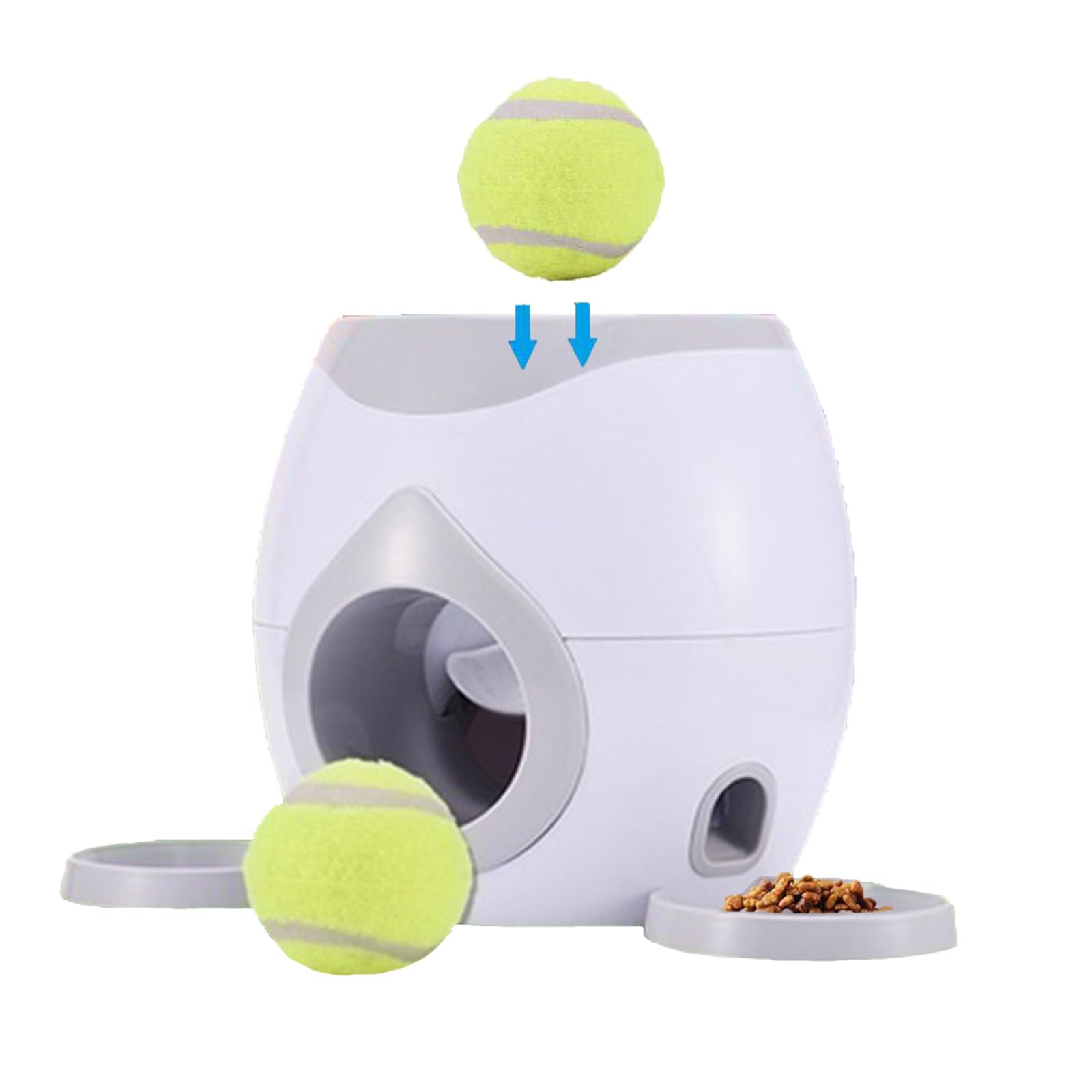 PUNELE Automatic Pet Feeder, Interactive Toy, Dog Training, Tennis Ball Machine, Indoor and Outdoor, Interactive Dog Toys
