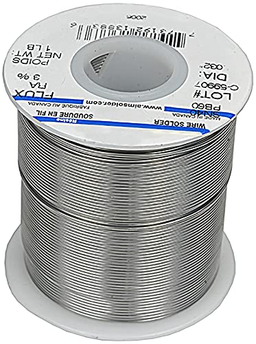 Image of DB Electrical 900-20018 Solder, 40 /60; 40% Tin 60% Lead; 0.032 Wire Diameter; 1lb Spool Compatible With /Replacement For Universal