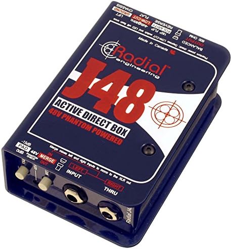 Amazon | Radial ラジアル アクティブDIボックス J48 【国内正規輸入品 