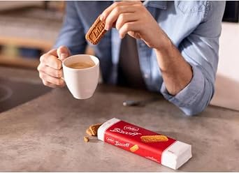 ESSENTIAL PRODUCTS Lotus Biscoff Biscuit Dispenser Individually Wrapped Lotus Biscoff Caramelised Cafe Biscuits BRITISH Favorite Cookie, 1 Count (Pack of 150), 150.0 count