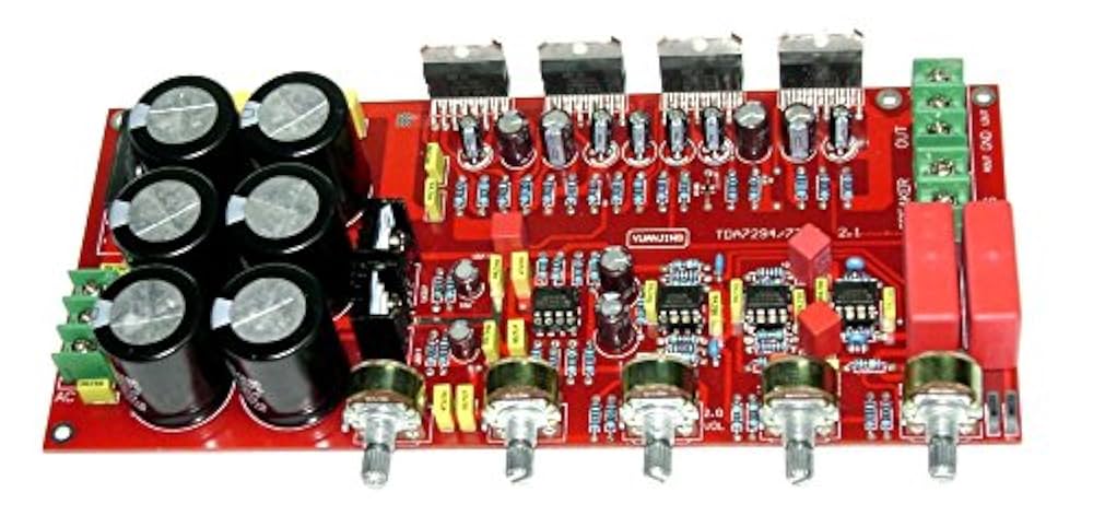 Amazon.com: TDA7294 2x80W+160W Subwoofer Low Pass Filter